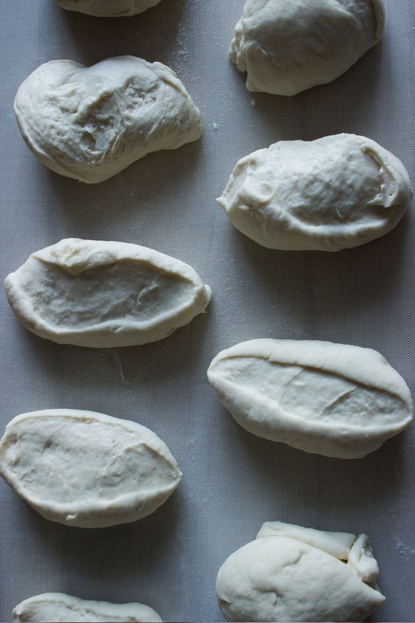 Little cuts of dough (65 g)